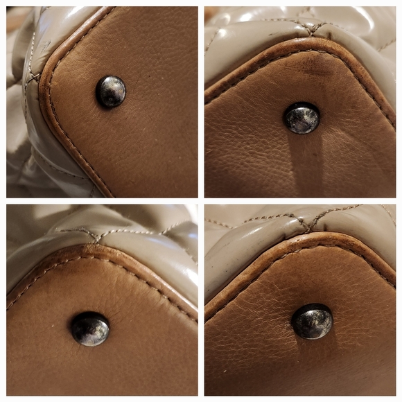 CHANEL Boy Diamond Quilt Patent Leather Tote 16 Series ***RARE and Delicious*** - Picture 10 of 16